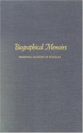 book Biographical Memoirs: V.80 (Biographical Memoirs: A Series)