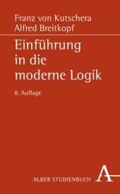 book Einführung in die moderne Logik