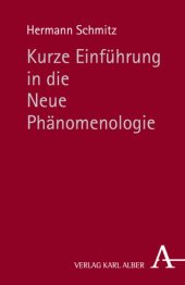 book Kurze Einführung in die Neue Phänomenologie