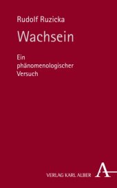 book Wachsein: Ein phänomenologischer Versuch