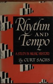 book Rhythm and tempo: A study in music history