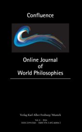 book Confluence: Online Journal of World Philosophies