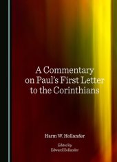 book A Commentary on Paul's First Letter to the Corinthians