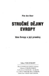 book Stručné dějiny Evropy: idea Evropy a její proměny