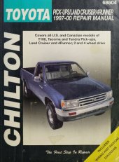book Chilton's Toyota Pick-Ups, Land Cruiser, 4-Runner 1997-00 Repair Manual