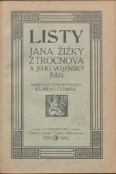 book Listy Jana Žižky z Trocnova a jeho vojenský řád