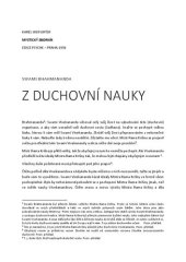 book Z duchovní nauky.