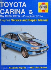 book Haynes Toyota Carina E Service and Repair Manual