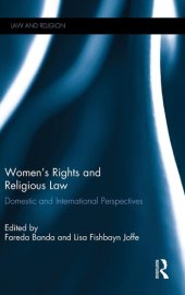 book Women's Rights and Religious Law: Domestic and International Perspectives (Law and Religion)