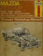 book Haynes Mazda Pick-Up Owners Workshop Manual