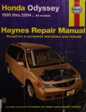 book Haynes Honda Odyssey Automotive Repair Manual