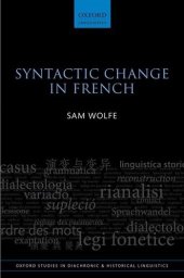 book Syntactic Change in French (Oxford Studies in Diachronic and Historical Linguistics)