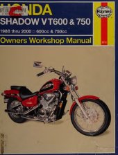 book Haynes Honda VT600 and VT750 Shadow V-Twins Owners Workshop Manual