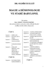 book Magie a demonologie ve staré Babylonii