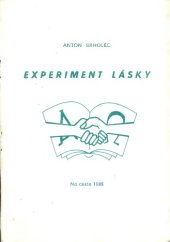 book Experiment lásky.