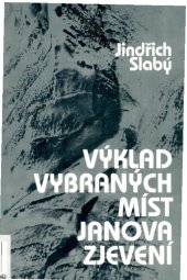 book Výklad vybraných míst Janova evangelia