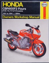book Haynes Honda CBR600F2 Fours Owners Workshop Manual