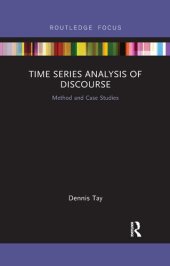 book Time Series Analysis of Discourse: Method and Case Studies