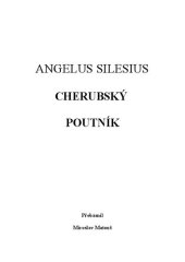 book Cherubský poutník