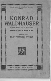 book Konrad Waldhauser, řeholní kanovník sv. Augustina: předchůdce mistra Jana Husa ...