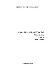 book Notas de Aula Gravitação