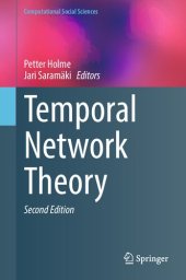 book Temporal Network Theory (Computational Social Sciences)