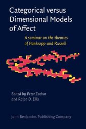 book Categorical versus Dimensional Models of Affect (Consciousness & Emotion Book Series)