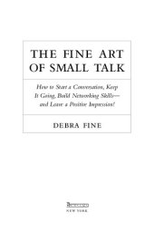 book The fine art of small talk