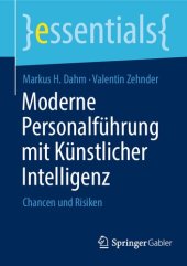 book Moderne Personalführung mit Künstlicher Intelligenz: Chancen und Risiken