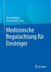 book Medizinische Begutachtung für Einsteiger