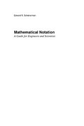 book Mathematical Notation