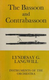 book The bassoon and Contrabassoon