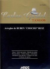 book Carlos Gardel - Tangos - Arreglos para guitarra.