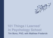 book 101 Things I Learned® in Psychology School