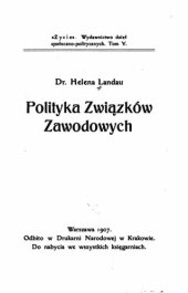 book Politykę związków zawodowych