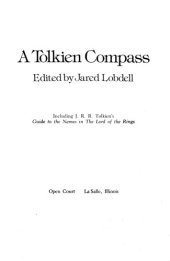 book A Tolkien Compass: Including J. R. R. Tolkien's Guide to the Names in the Lord of the Rings