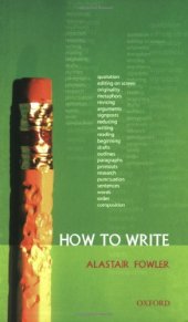 book How to Write