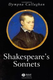 book Shakespeare's Sonnets (Blackwell Introductions to Literature)