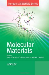 book Molecular Materials (Inorganic Materials Series)