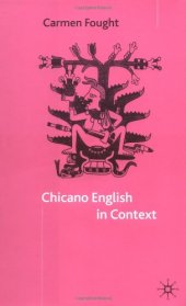 book Chicano English in Context