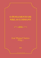 book O Pensamento de Niklas Luhmann