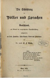 book Die Schichtung der Völker und Sprachen in Deutschland, auf Grund der vergleichenden Sprachforschung, nachgewiesen an Orts', Familien-, Tiernamen, Titeln und Idiotismen