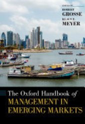 book The Oxford Handbook of Management in Emerging Markets