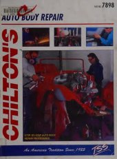 book Chilton's Auto Body Repair Manual