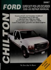 book Chilton's Ford Super Duty Pick-Ups/Excursion 1999-06 Repair Manual