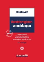 book Handelsregisteranmeldungen