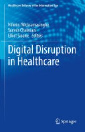 book Digital Disruption in Healthcare