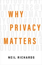 book Why Privacy Matters