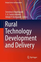 book Rural Technology Development and Delivery (Design Science and Innovation)