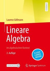 book Lineare Algebra: im algebraischen Kontext